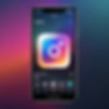 Screenshot of Instagram's music sharing feature on a mobile device