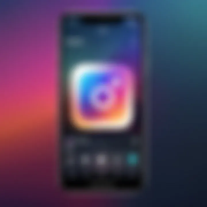 Screenshot of Instagram's music sharing feature on a mobile device