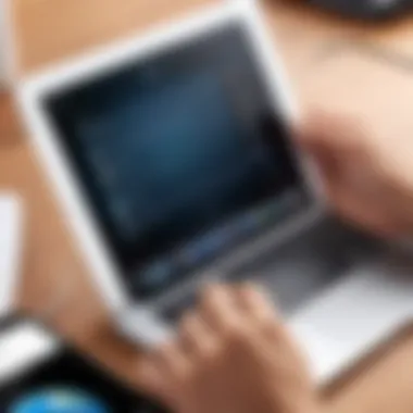 Exploring the Interface of Apple Translate Showcasing the Apple Translate app interface