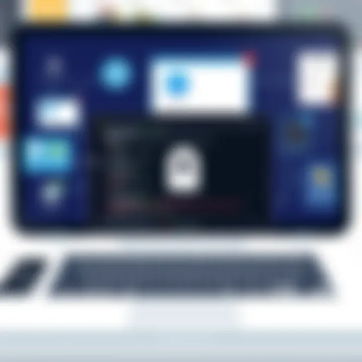 Visual representation of troubleshooting techniques for iPad