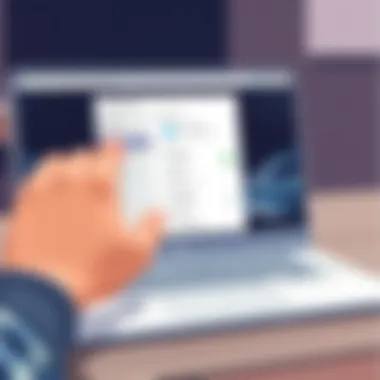 Adjusting Display Settings on Chromebook User adjusting display settings on a Chromebook