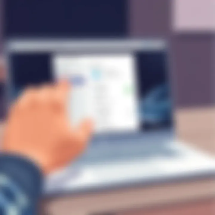 Adjusting Display Settings on Chromebook User adjusting display settings on a Chromebook