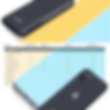 Comparison chart of Amovo phone cases against competitor brands