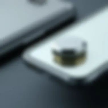 Close-up of Amovo phone case materials highlighting durability and quality