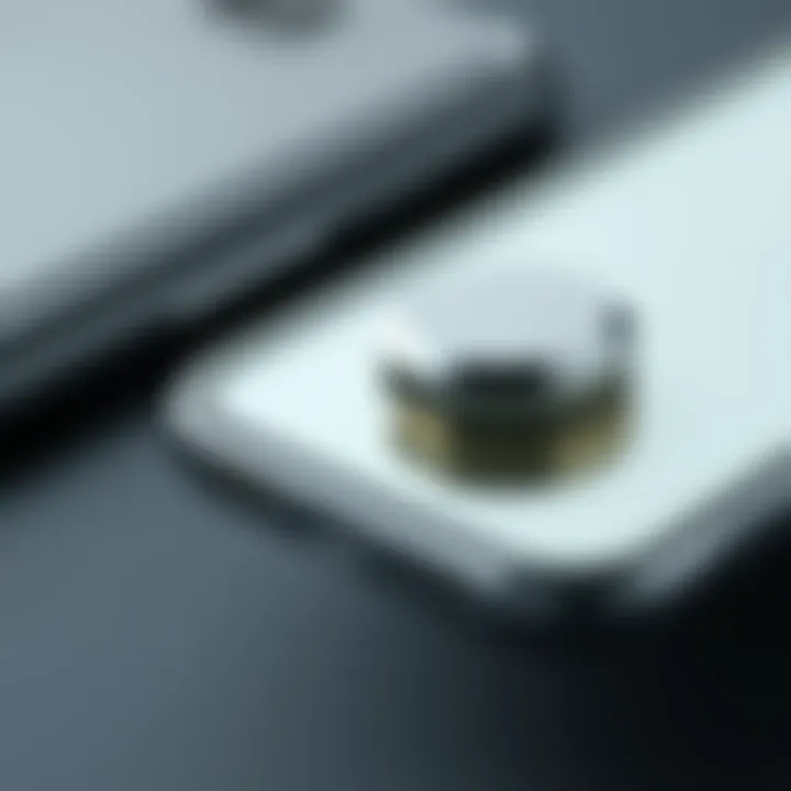 Close-up of Amovo phone case materials highlighting durability and quality