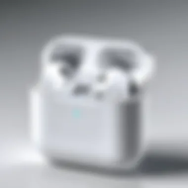Distinctive Features of Apple AirPods Apple AirPods highlighting distinctive features and integration