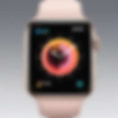 Apple Watch SE showcasing health tracking