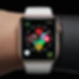 Stylish Apple Watch SE on a wrist