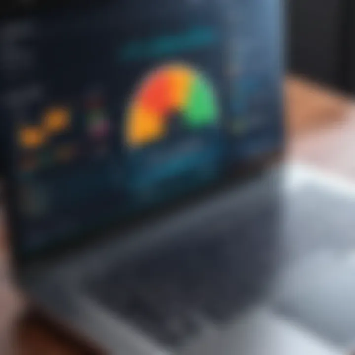 Graphical analysis of performance metrics between Chromebooks and laptops.