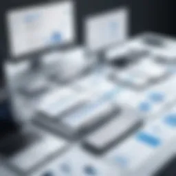 A visual representation of file organization techniques