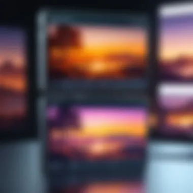 Transformative Power of Video Filters Comparison of before and after effects of cinematic video filters.