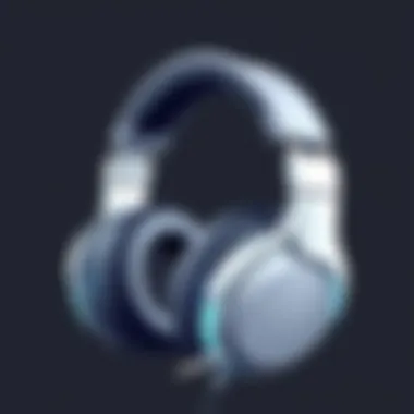 Sleek design of modern 7.1 headphones