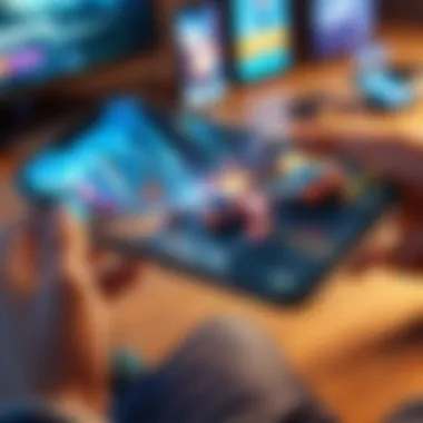 Action-Packed Mobile Gaming Experience Vibrant gameplay screenshot showcasing action in a popular mobile game