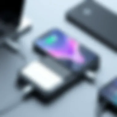 On-the-Go Charging with Portable Power Bank Portable power bank for on-the-go charging