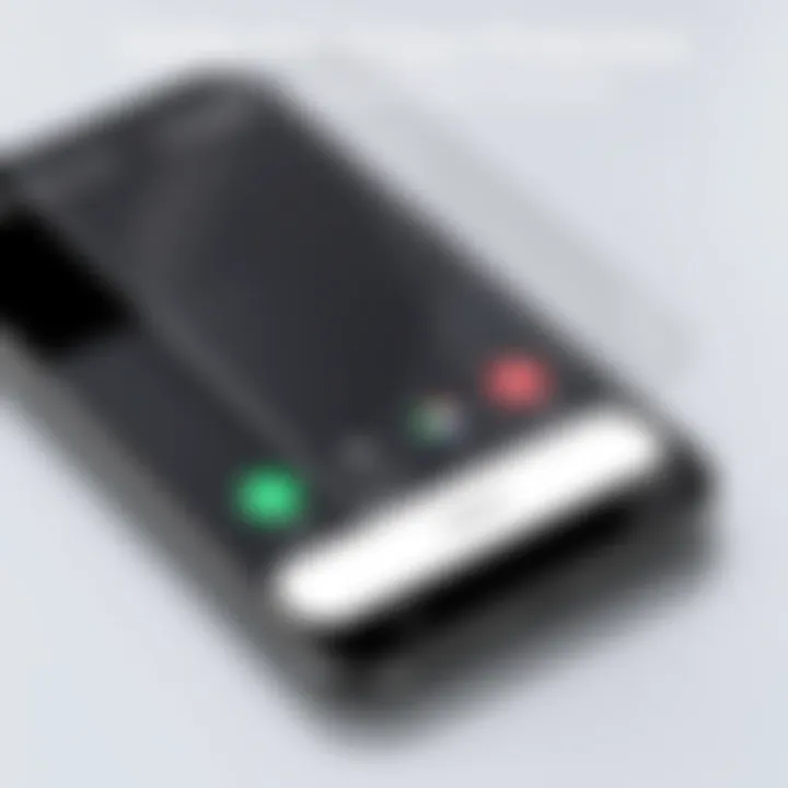 Clarity and Protection with Screen Protector Smartphone screen protector highlighting clarity and protection