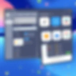 User interface of BrowserStack iOS Simulator showcasing various testing tools.