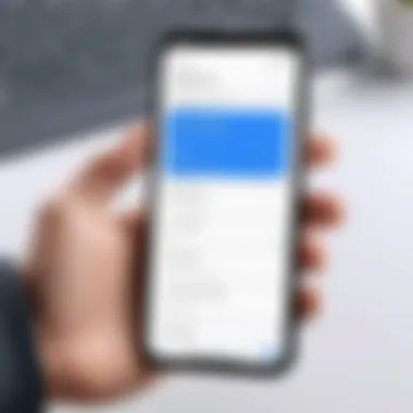 Scheduling Messages for Professional Use Business professional scheduling a text message