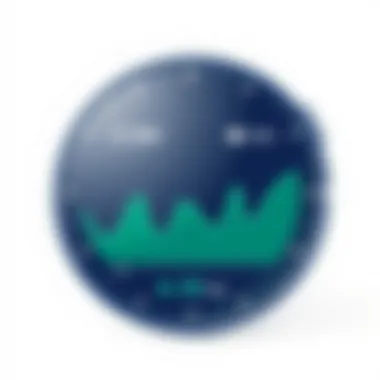 Graphical representation of calorie tracking and fitness progress.