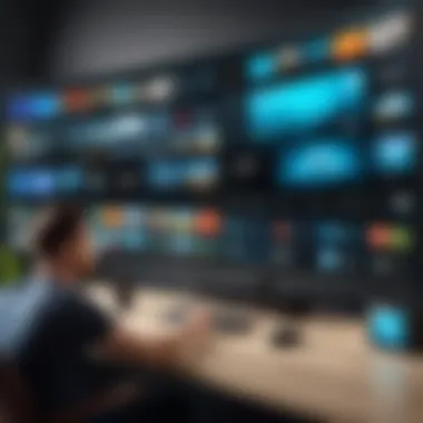 Navigating the Complex Interface of Amazon Prime Video User struggling with a complex interface