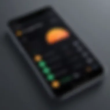 Ringtone Customization on Mobile Devices A modern smartphone displaying ringtone settings