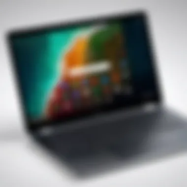 Exploring the Interface of the Chromebook App Store Illustration showcasing the Chromebook App Store interface