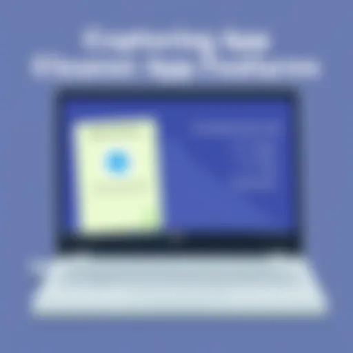 Chromebook cleaner app interface showcasing features