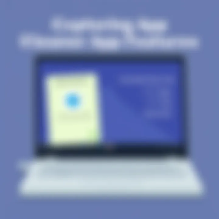 Chromebook cleaner app interface showcasing features