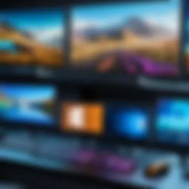 Gaming Interfaces of Windows 10 vs Windows 11 Comparison of Windows 10 and Windows 11 gaming interfaces