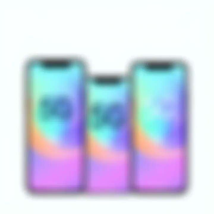 Comparison of Apple phone models with 5G support