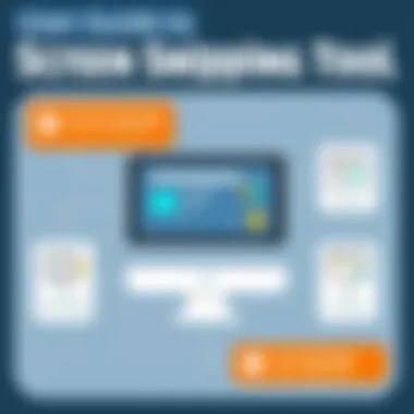 User Guide to Screen Snipping Tool Functionality User-friendly guide displaying the ease of use of a screen snipping tool.