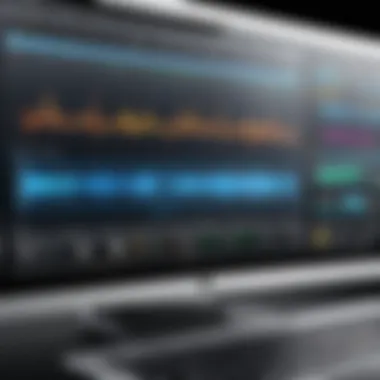 High-quality audio recording software interface