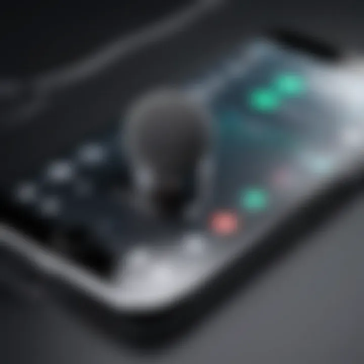 Showcasing various voice recording applications on iPhone