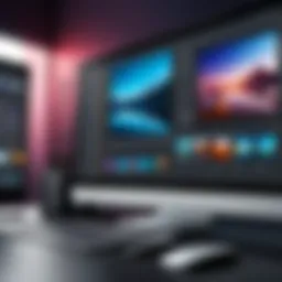 User interface showcasing a range of photo editing tools.