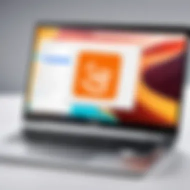 Java logo alongside Chromebook features