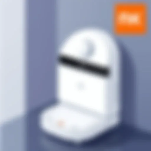 Sleek design of the Xiaomi vacuum cleaner showcasing its modern aesthetic