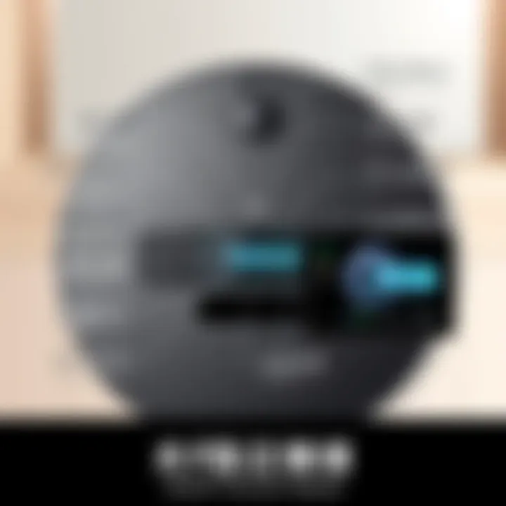 Innovative Features of the Xiaomi Vacuum Cleaner Innovative features of the Xiaomi vacuum cleaner highlighted in a close-up view