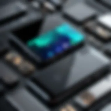 Unique Design Elements of Custom Android Phones A sleek custom Android phone showcasing unique design elements