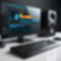 A high-performance PC setup for music production