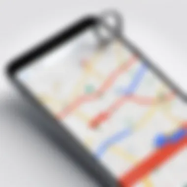Privacy Concerns in Navigation Visual representation of privacy concerns with navigation apps