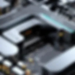 Close-up of a charging port showing debris