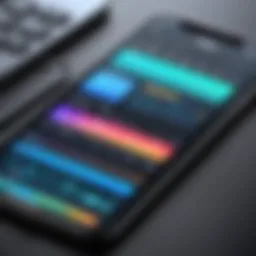 Interface of a popular music editing app on iPhone