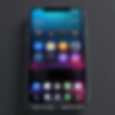 A close-up of an iPhone displaying widgets that enhance aesthetic appeal and usability.