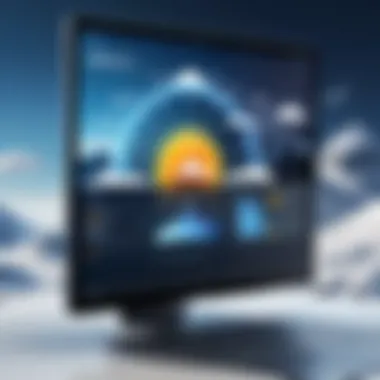Weather Data Accuracy Metrics A graphical representation of weather data accuracy and reliability metrics.