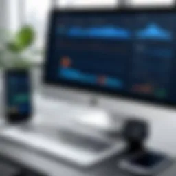 Visual representation of alternative web traffic metrics