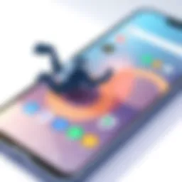 Exploring Android applications on a smartphone