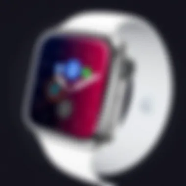 Detailed view of innovative features integrated into the new Apple Watch
