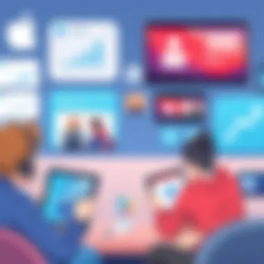 User demographics engaging with video content on Apple devices