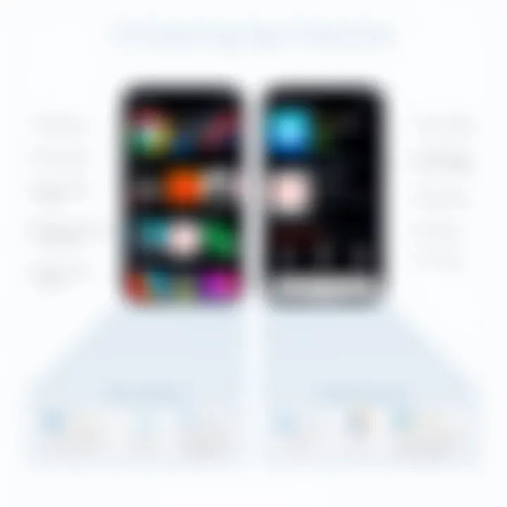 Comparing App Features A side-by-side comparison of streaming app features