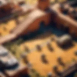 A captivating screenshot showcasing tactical gameplay mechanics in an iOS RPG.