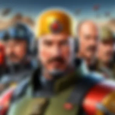 Iconic characters from Command & Conquer series